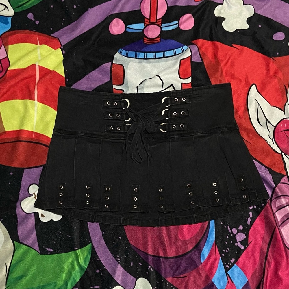 🕷 SOLD // Royal Bones by Tripp skirt 🕷 - Picture 1 of 4